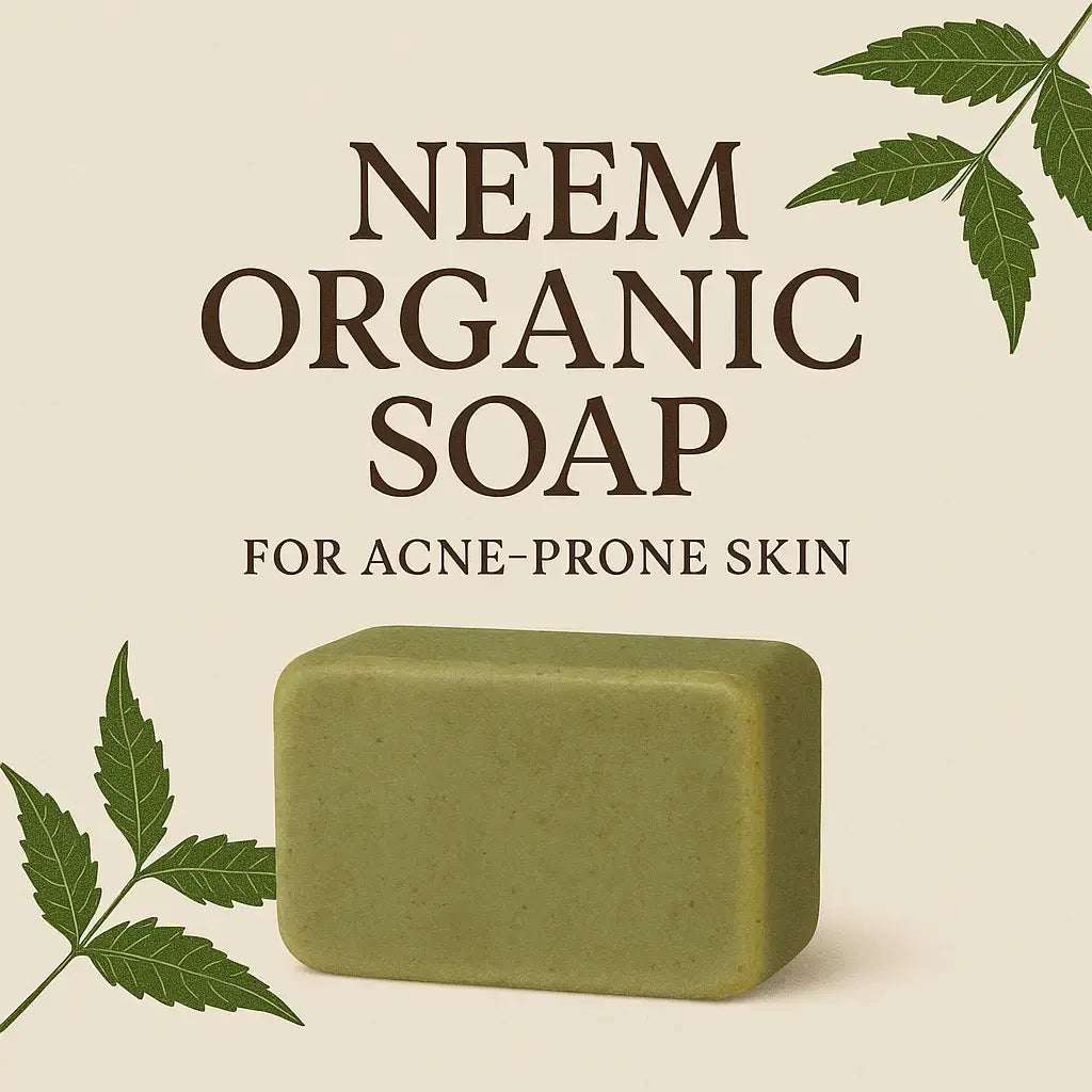 Aleeha Neem Organic Soap – For Acne-Prone Skin